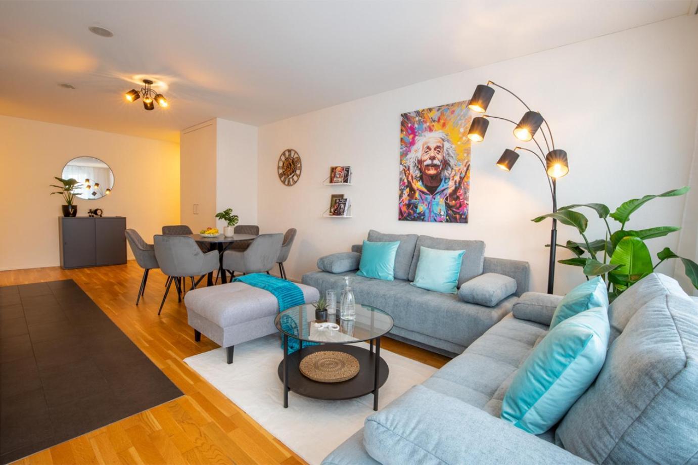 Special Einstein II Apartment Basel, Messe Kleinbasel 10-Star Bagian luar foto